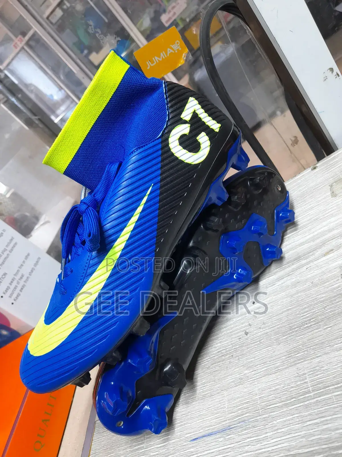 Ankle Socks Football Boots, Size