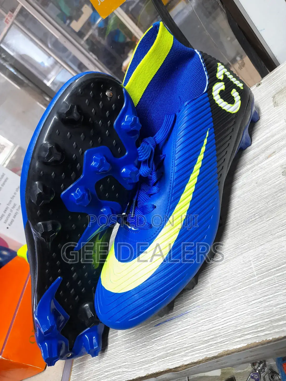 Ankle Socks Football Boots, Size