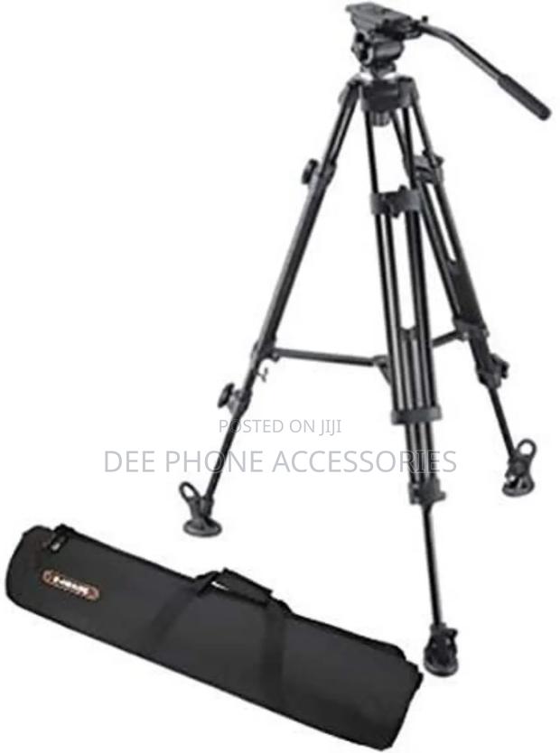 E Image El 7050aa Tripod Kit With Fluid Head for DSLR Camera