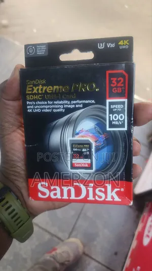 Sandisk Extreme Pro 32gb SDXC Uhs-I Card for Camera