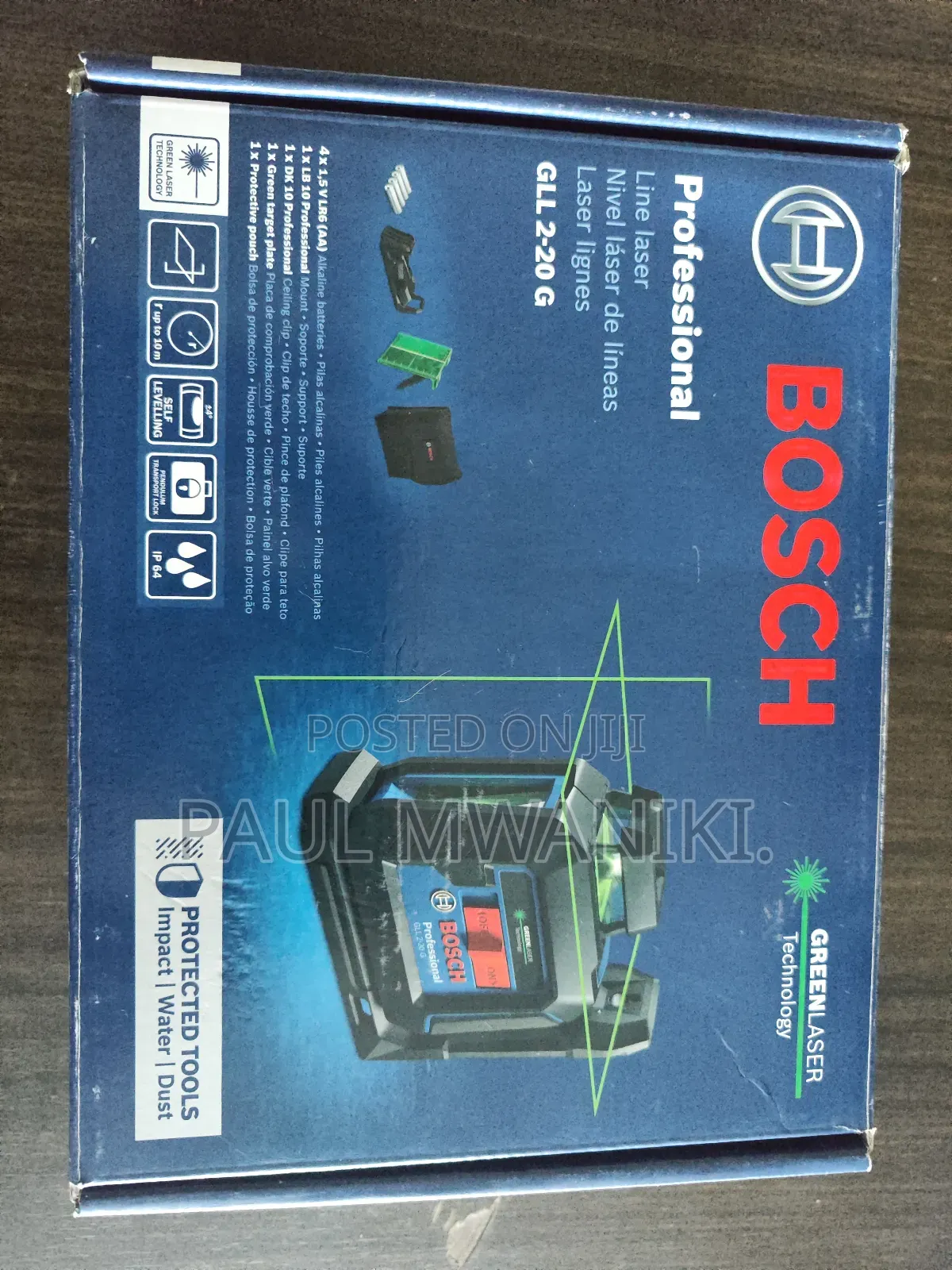 Bosch Line Laser Gll 2-20 Available