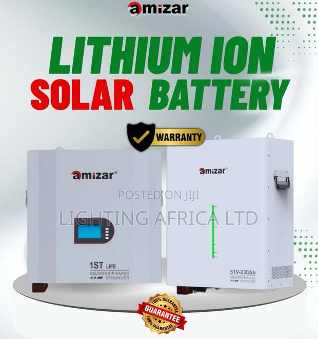 5.1kwh - 48v (100ah) Lithium Ion Quality Battery 6000 Cycle
