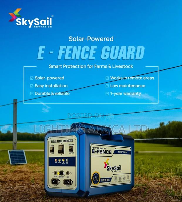 Solar Energizer Powered Solar System - main view