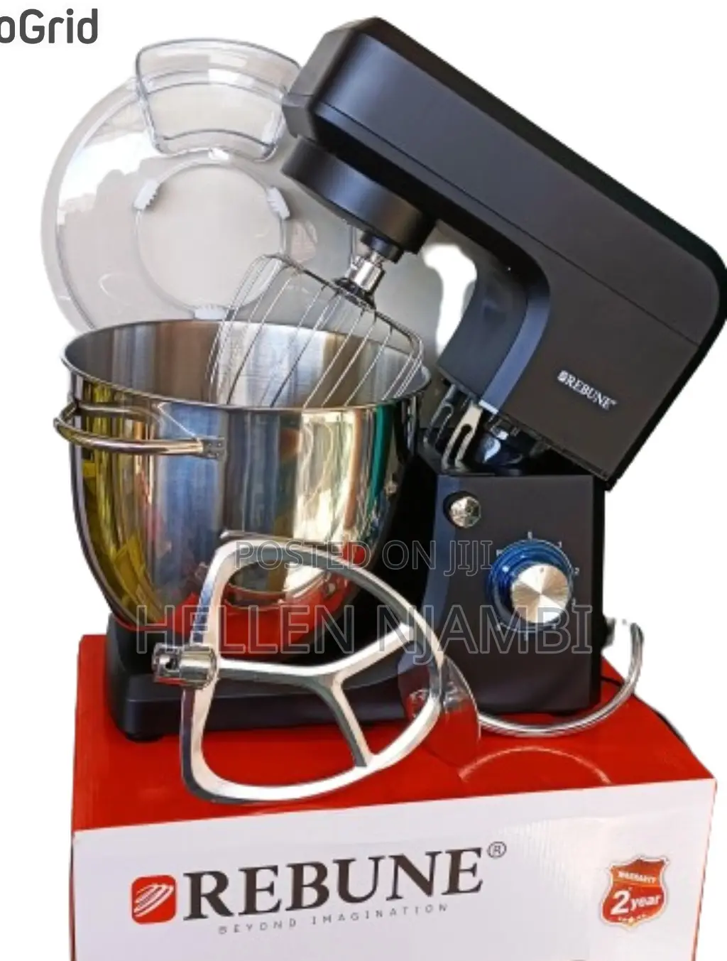 10l Rebune Electric Stand Mixer With Bowl