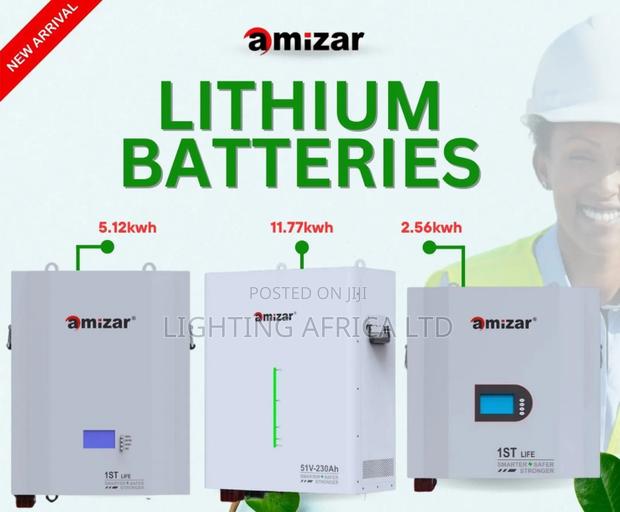 11.77kwh - 48v (230ah) Amizar Lithium Ion Battery 6000 Cycle