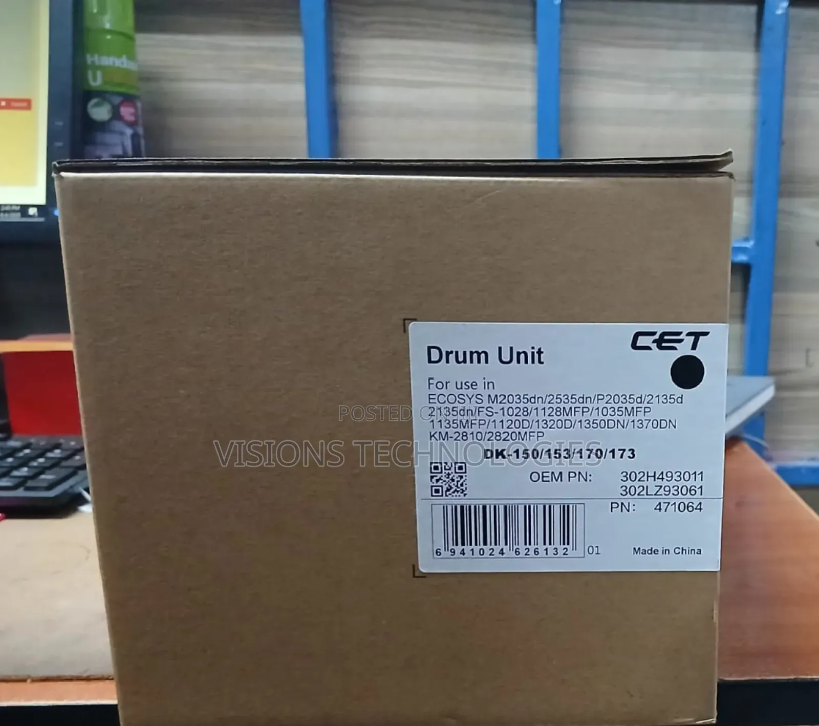 Dk150/170 Drum Unit for Fs1128mfp