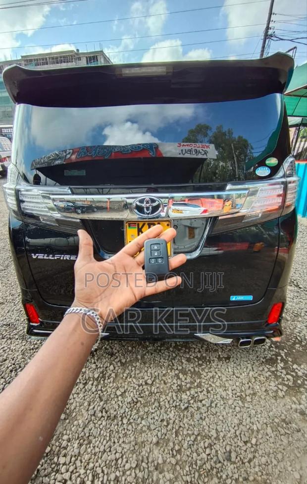 Vellfire 2017 Lost Smart Key Replacement - main view