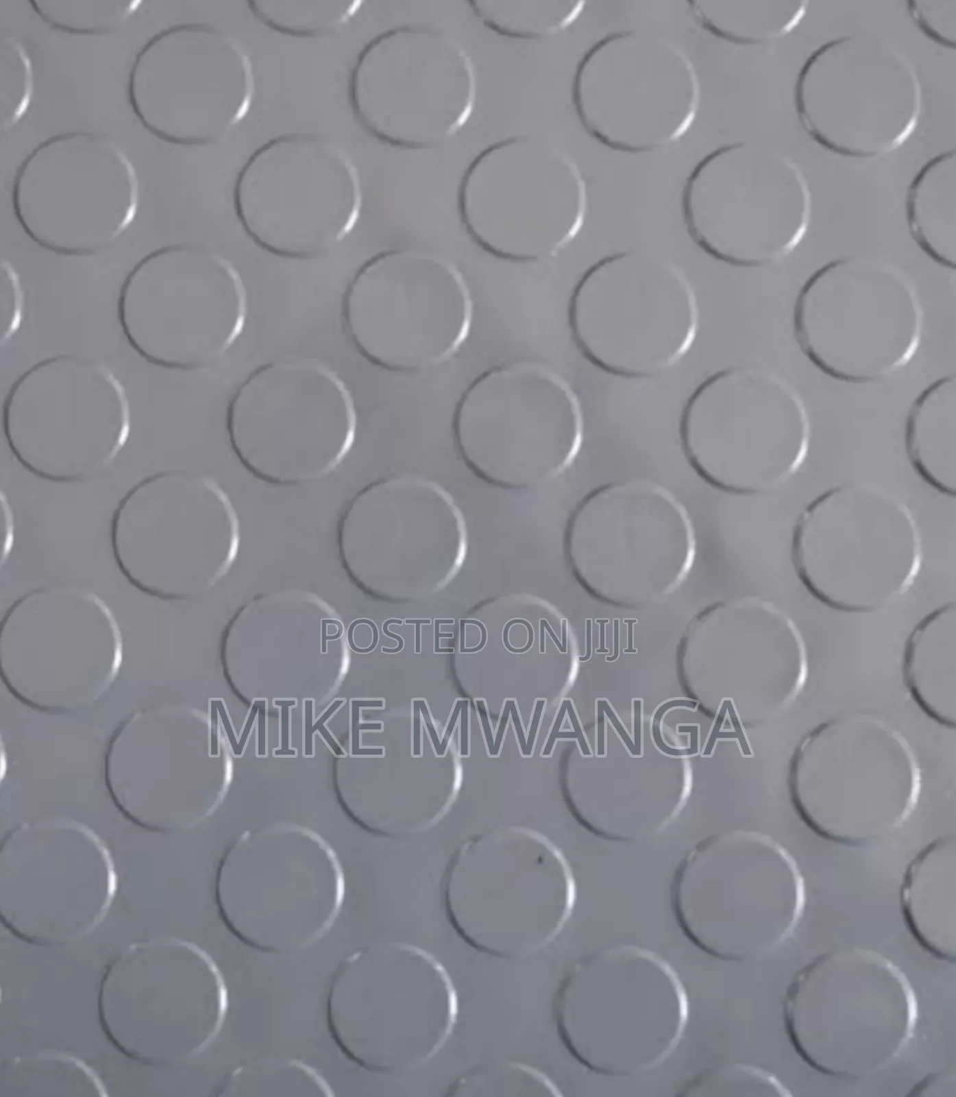 Round Rubber Coin Mat