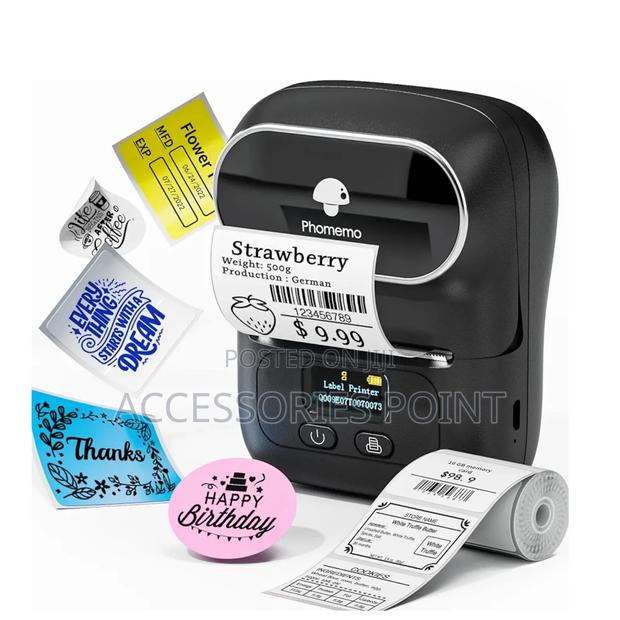 Phomemo M110 Barcode/Sticker/Label Printer-bluetooth~Inkless - main view