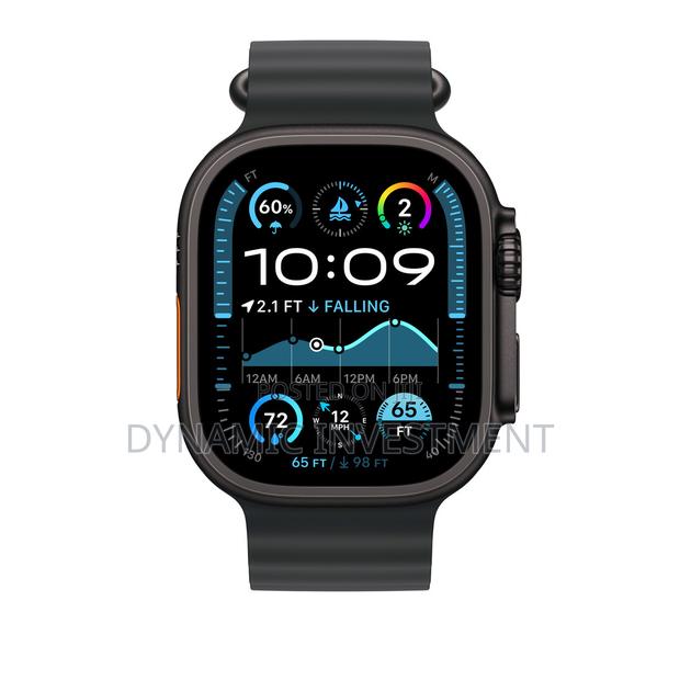 Iwatch Ultra 49mm Black Band/Strap - Black Titanium Finish - thumbnail 2