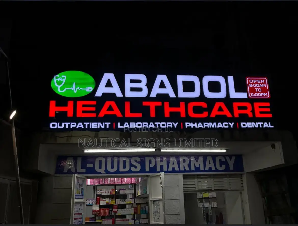 3D Outdoor Sign