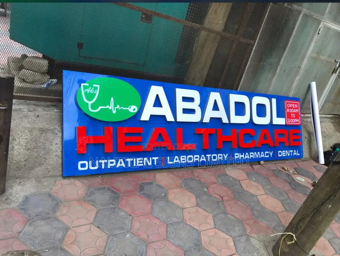 3D Outdoor Sign