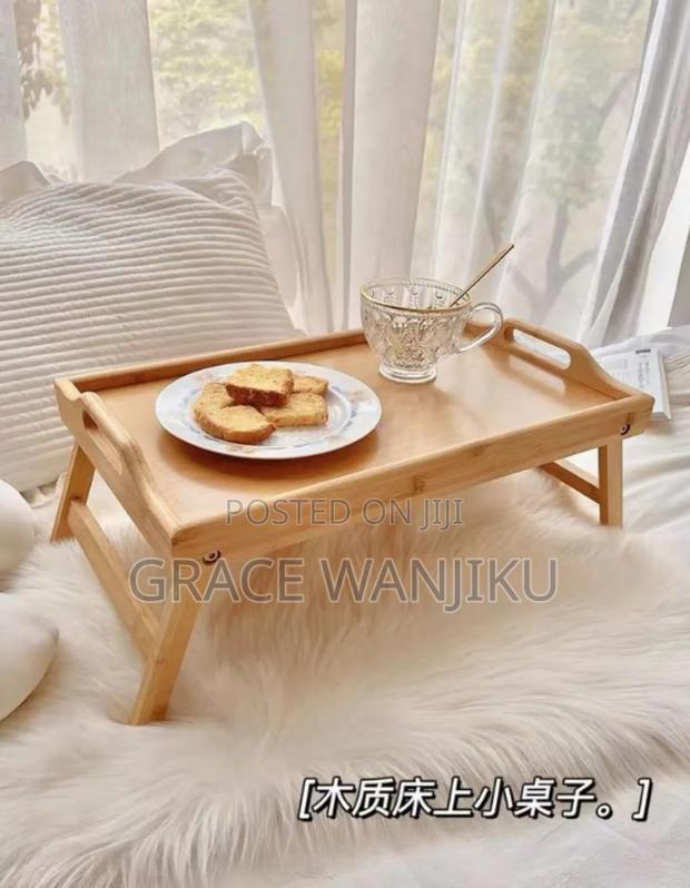 *Foldable Bamboo Tray*