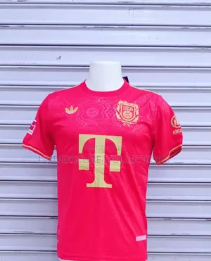 Red Jersey Tshirts for Casual/Sportswear