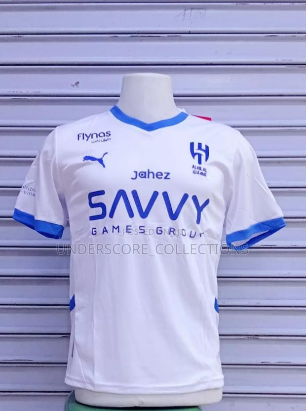 White Unisex Jersey Tshirts - thumbnail 4