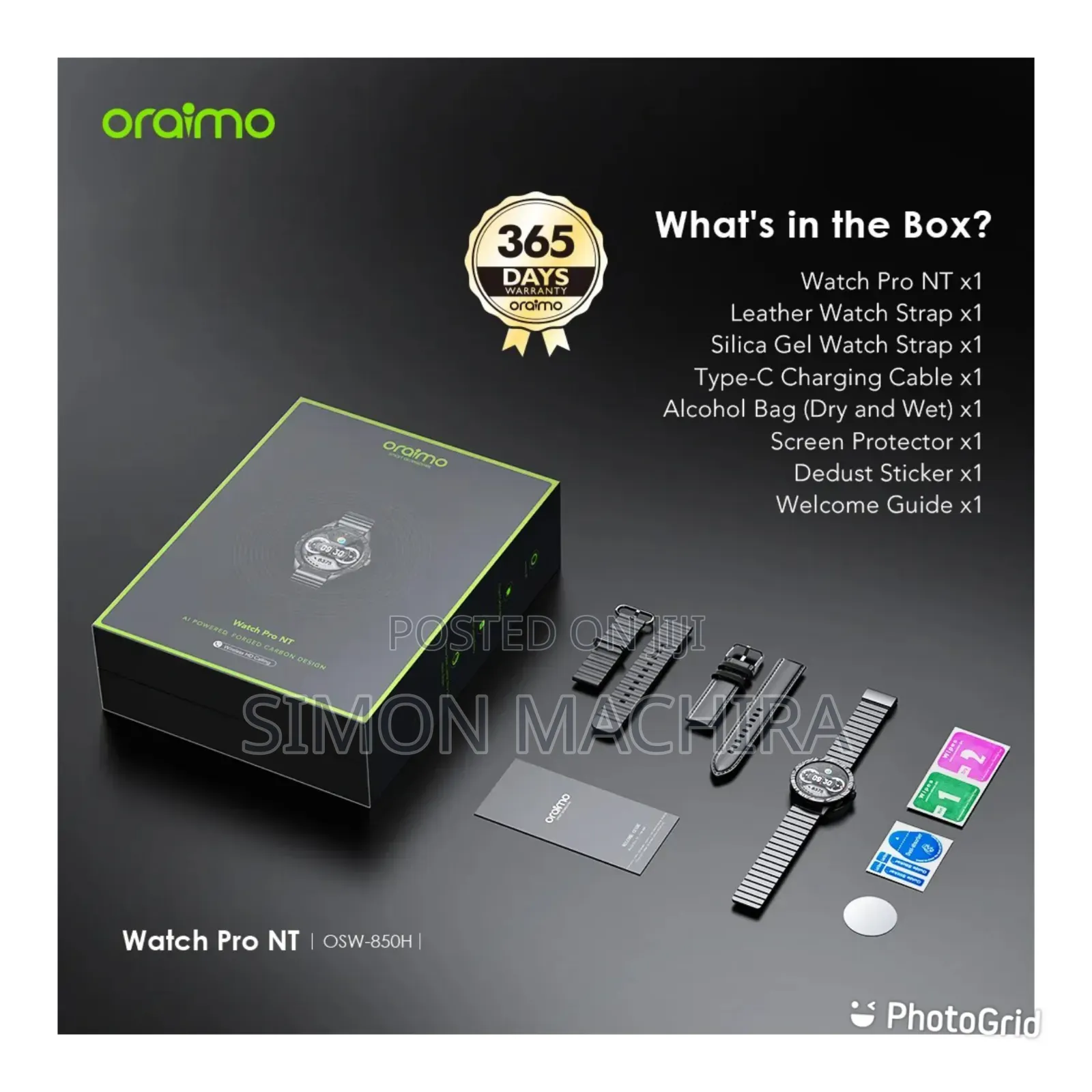 Oraimo Watch Pro Nt Osw-850h