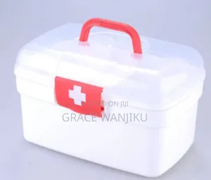 First Aid Box For Drugs And First Aid Kit