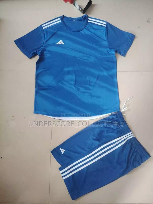 Blue Soccer Jersey Sets - thumbnail 3