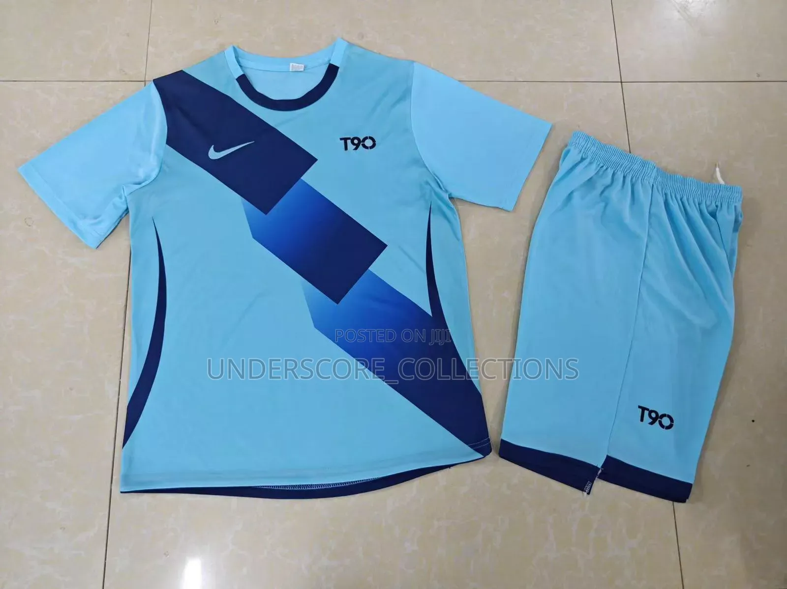Blue Soccer Jersey Sets