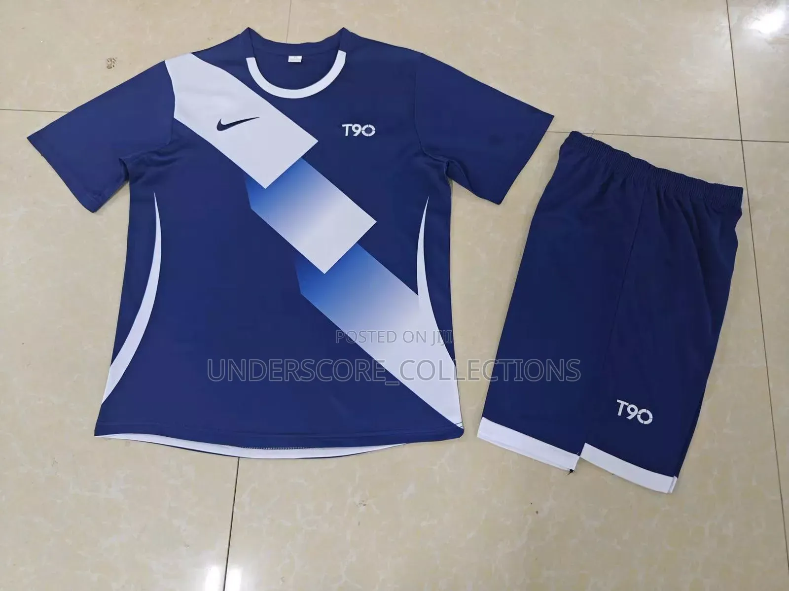 Blue Soccer Jersey Sets