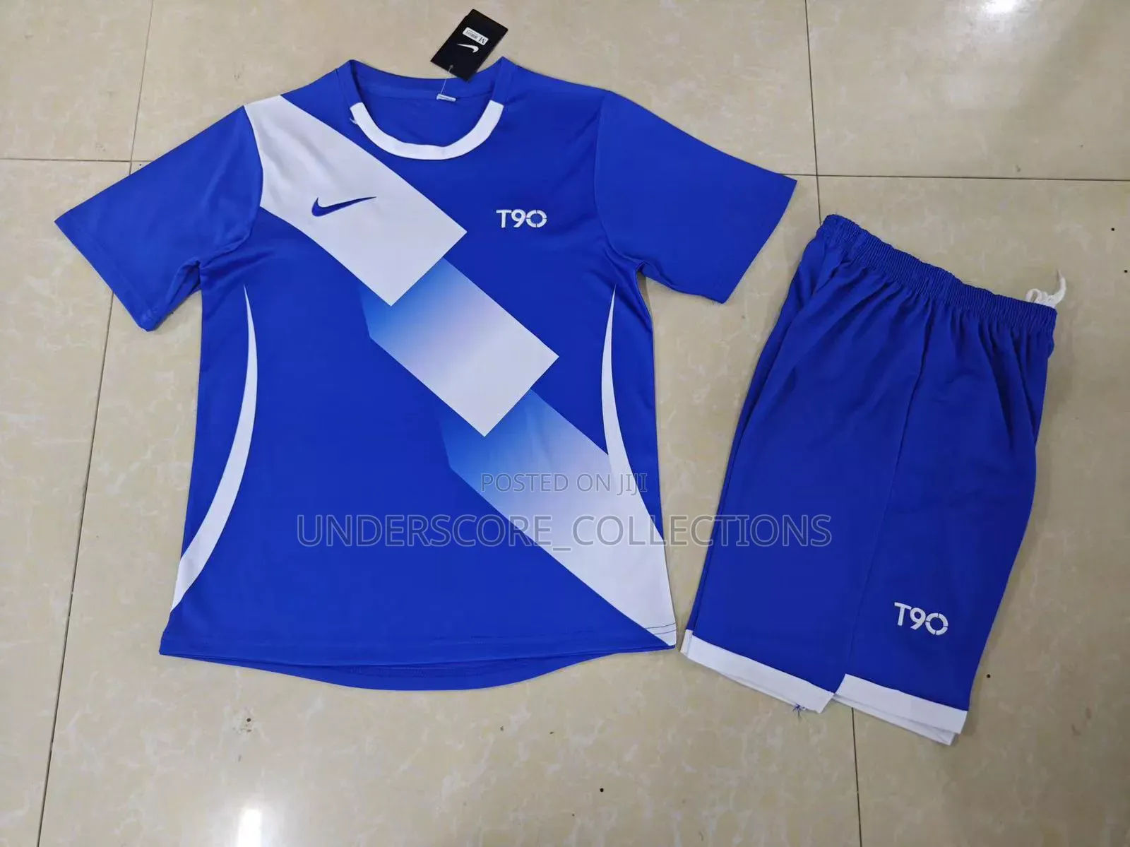 Blue Soccer Jersey Sets