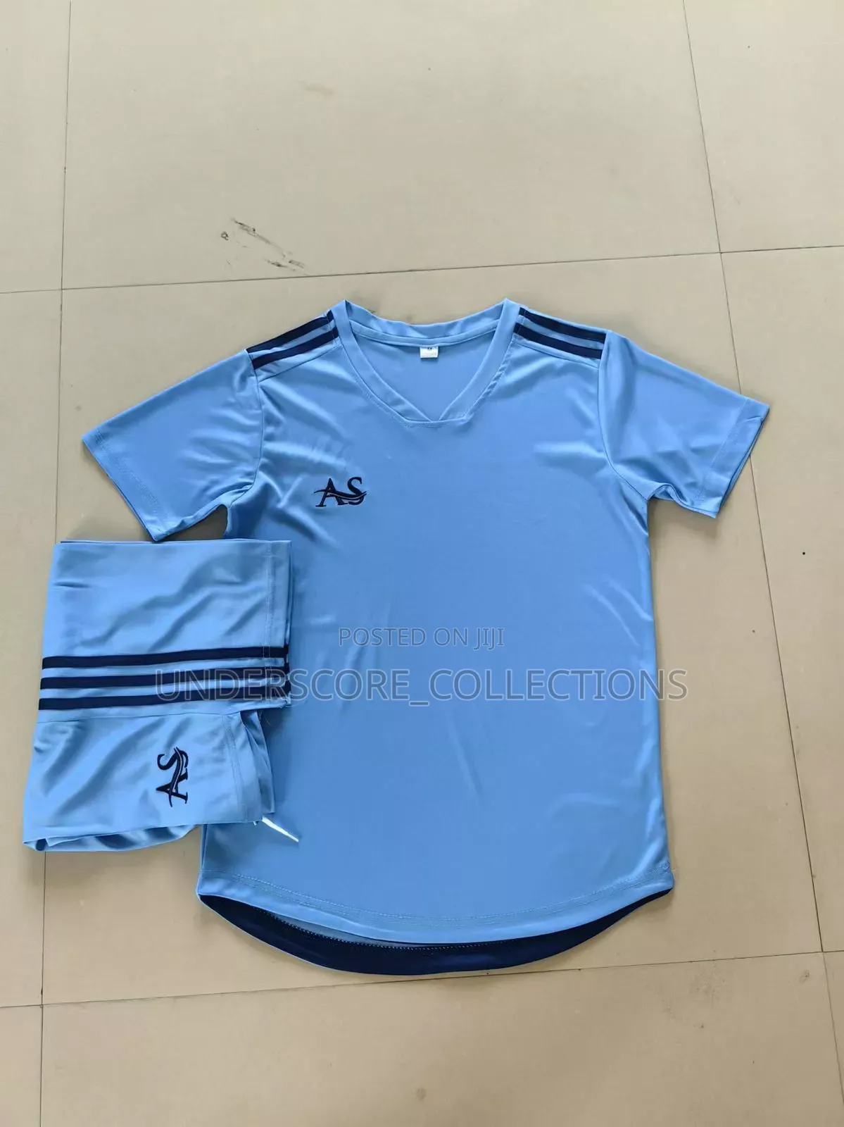 Blue Soccer Jersey Sets