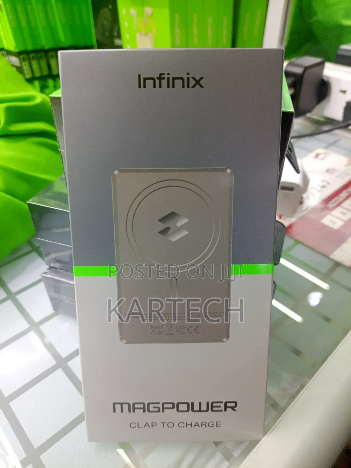 Infinix Magpower Xp06 5000mah Wireless Magnetic Power Bank