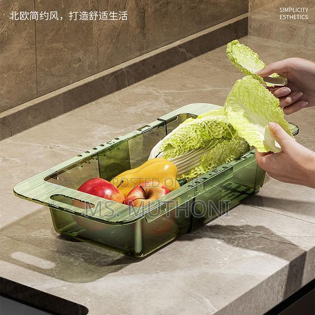 Multifunctional Acrylic Over the Sink Colander/Drain Basket* - thumbnail 3