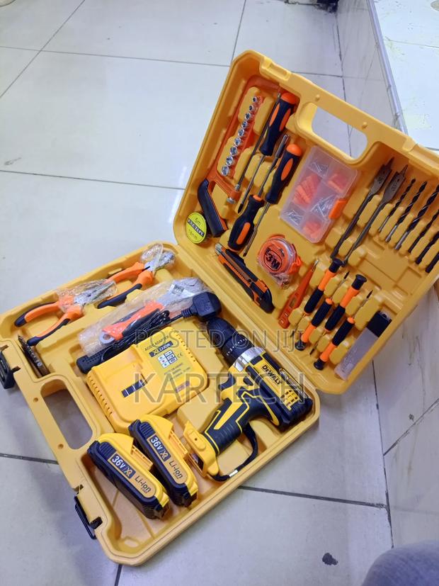 Dewalt Cordless Diy Toolset With Accessories 36v Batteries