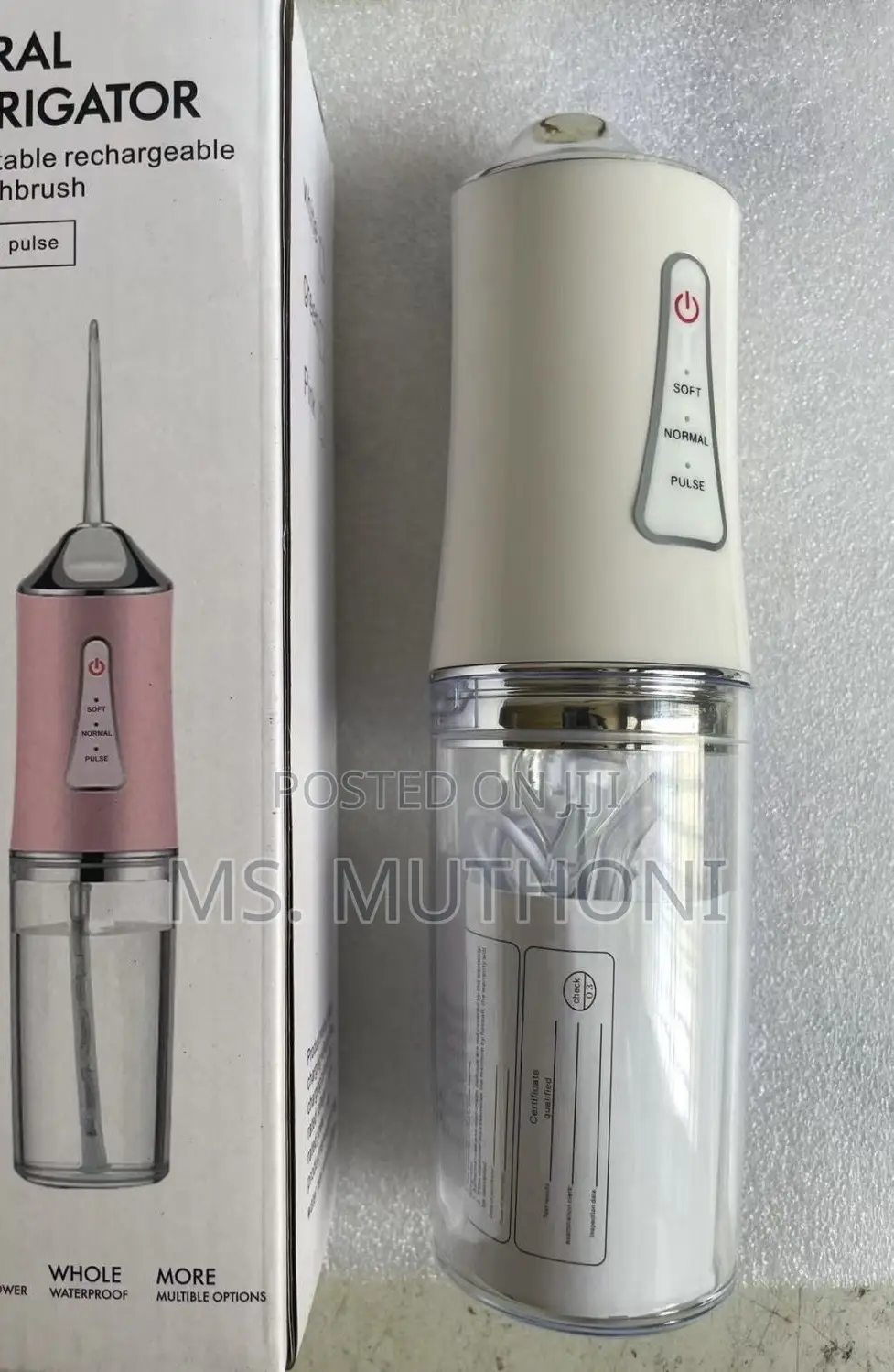 4 Nozzles New Dental Hygiene Gadget / Flosser