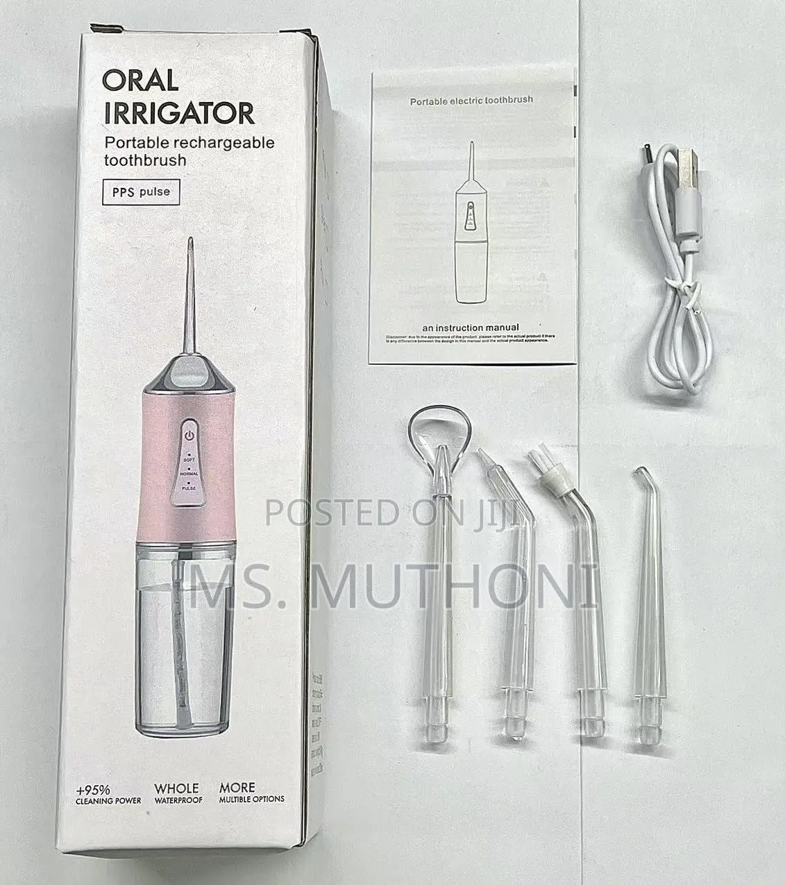 4 Nozzles New Dental Hygiene Gadget / Flosser