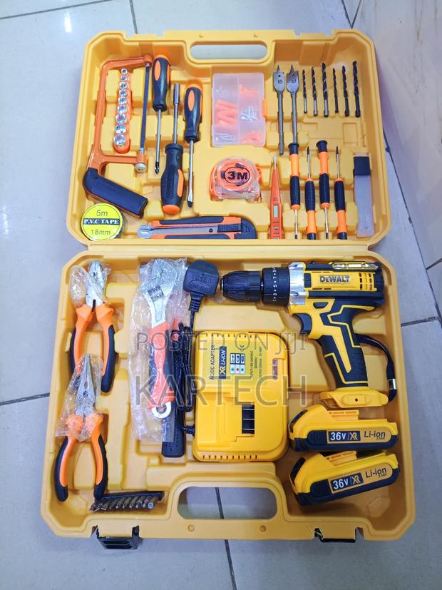 Dewalt Cordless Diy Toolset With Ac/Dc Adapter
