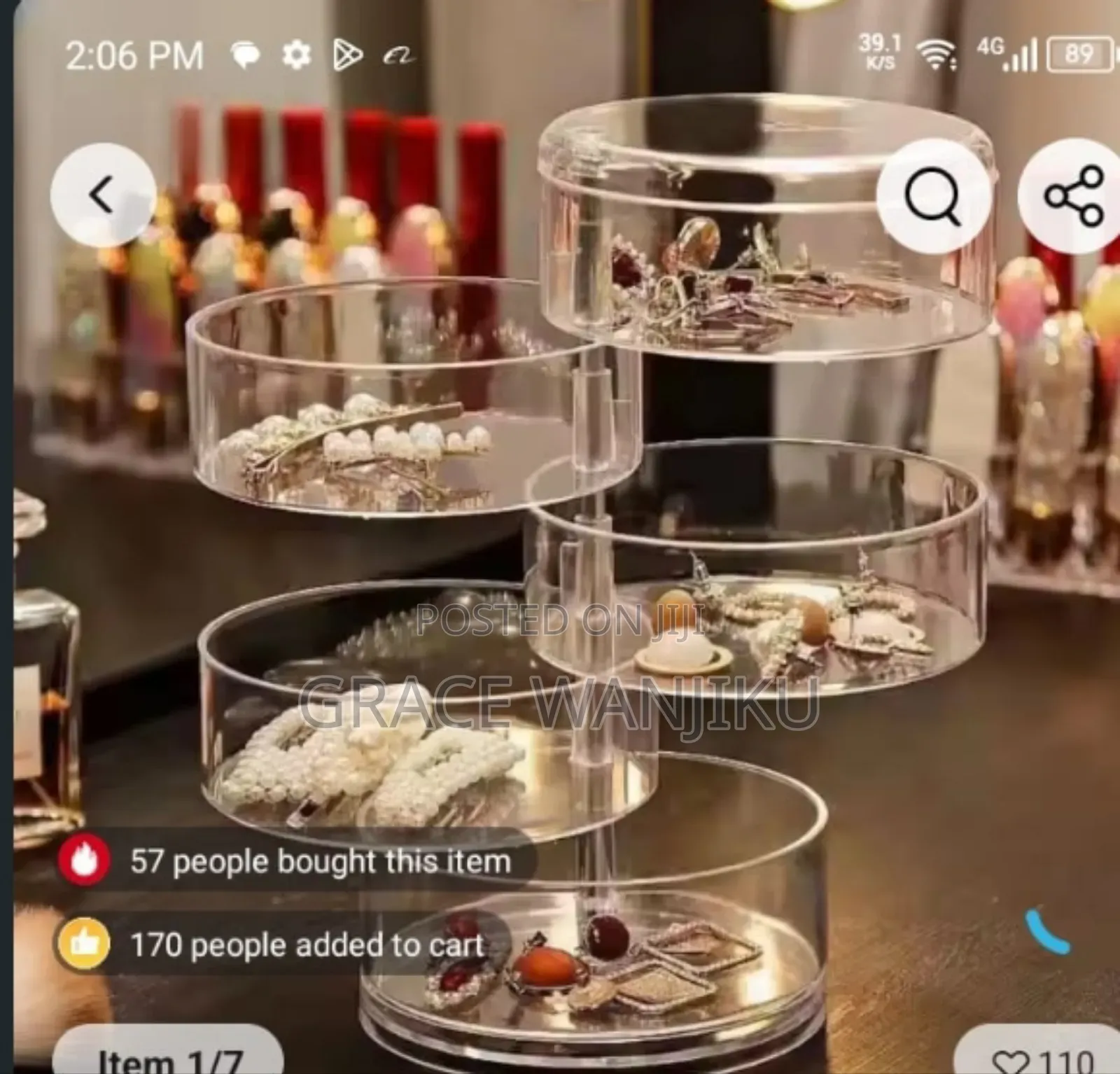 3 Layer Jewellery Organiser