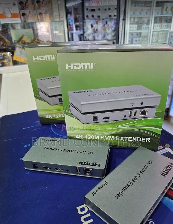 Hdmi 120m KVM Extender Cat 6 Cable