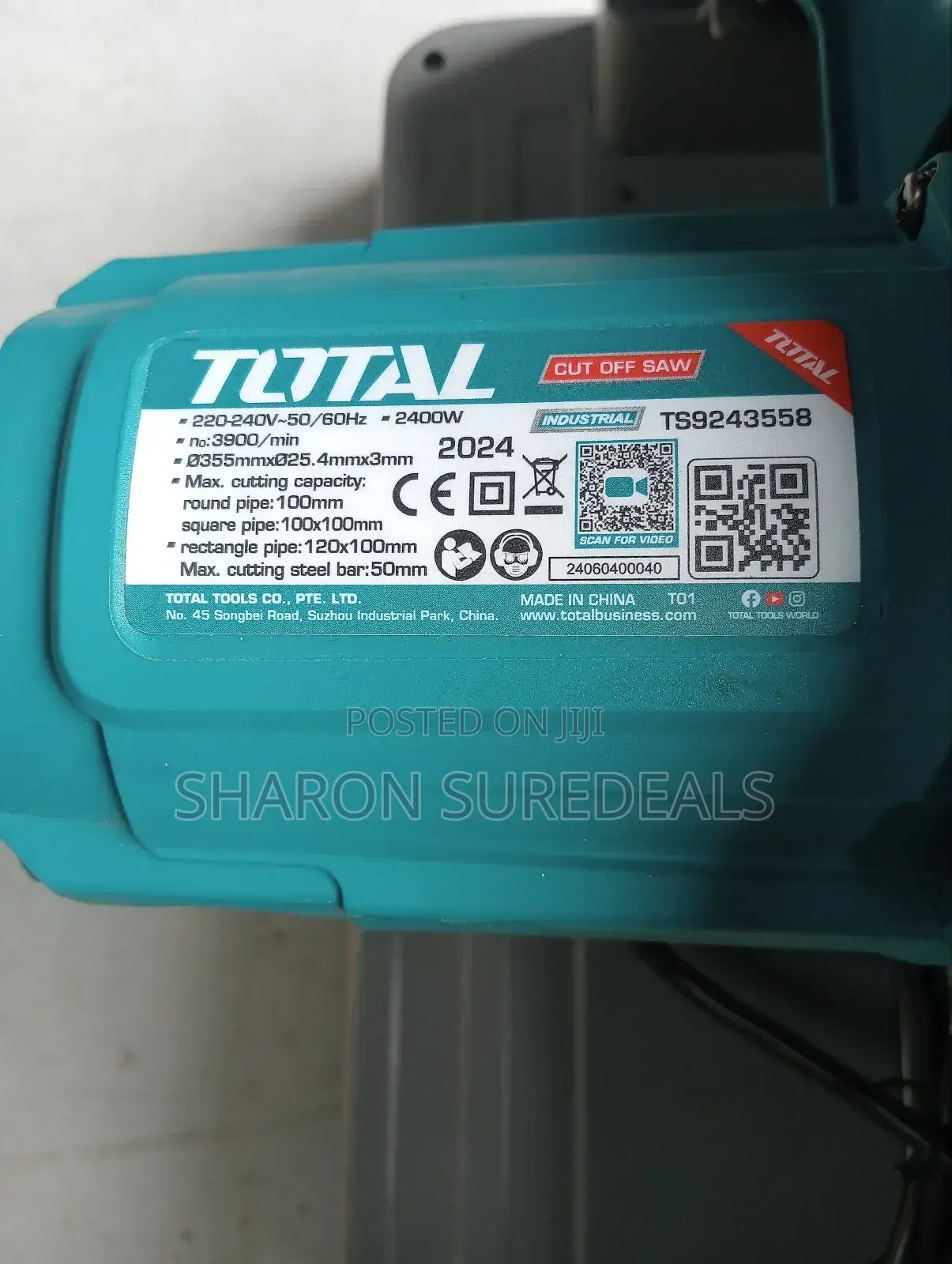 Total Heavy Duty Cut Off Saw 2400w