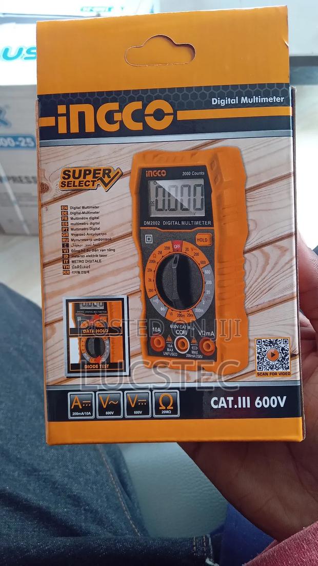 Ingco Dm2002 Digital Multimeter. - thumbnail 2