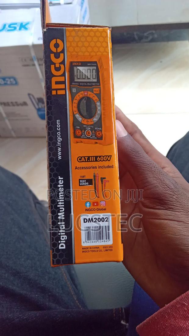 Ingco Dm2002 Digital Multimeter. - thumbnail 3