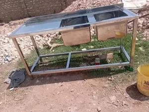 Two Bowl Stainless Steel Sink
