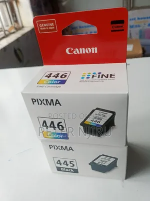 Canon New Pack Canon Pg-445/Cl-446 Bk/C/M/Y Ink Cartridge -