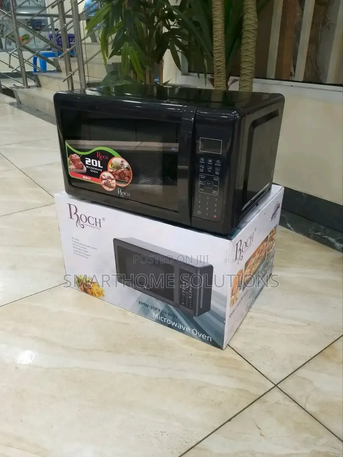 Roch 20l Digital Microwave -Full Black