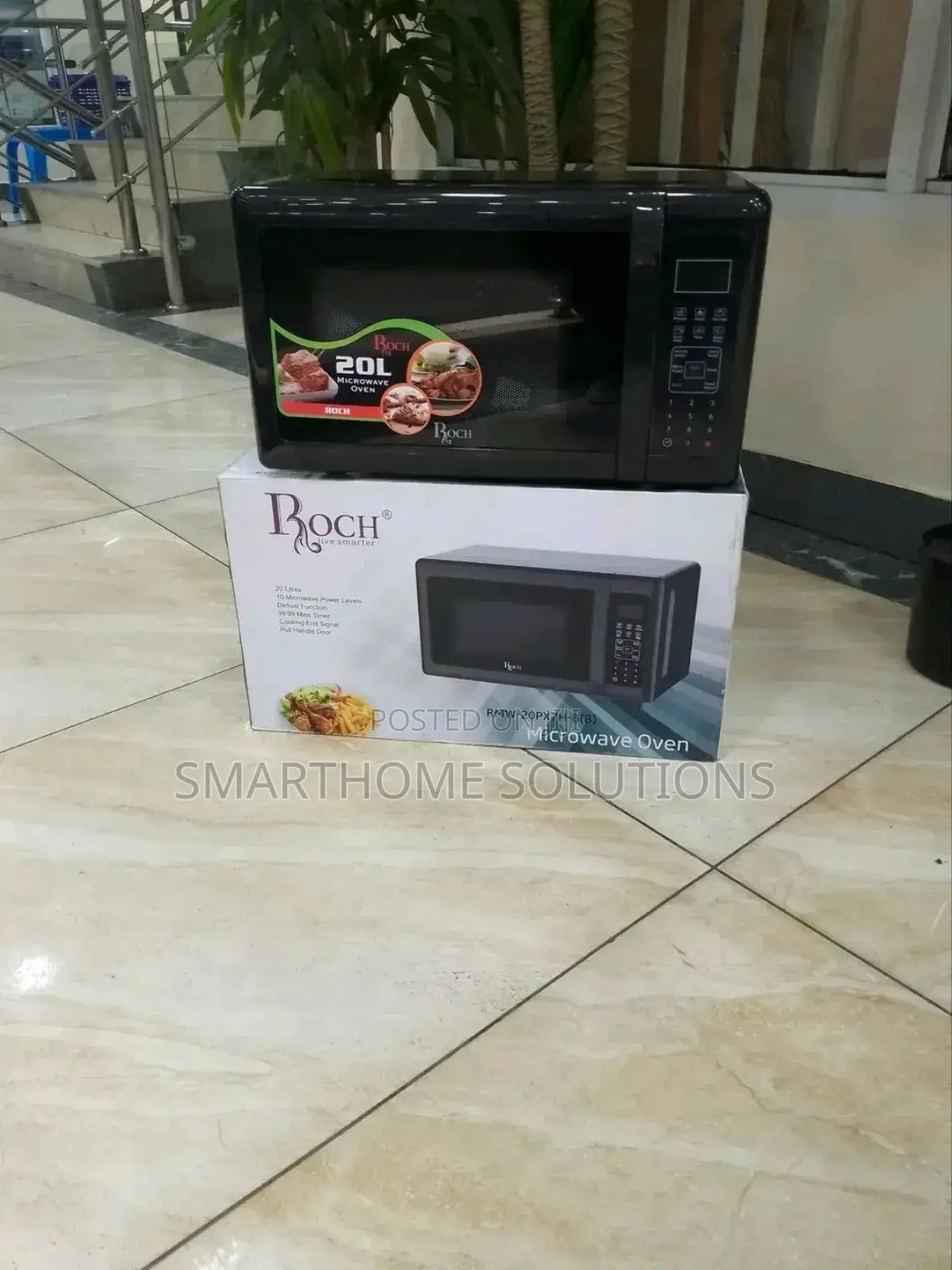 Efficient and Stylish: Roch 20l Digital Microwave