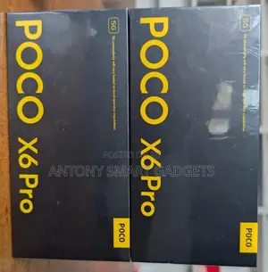 New Xiaomi Poco X6 Pro 512 GB Black