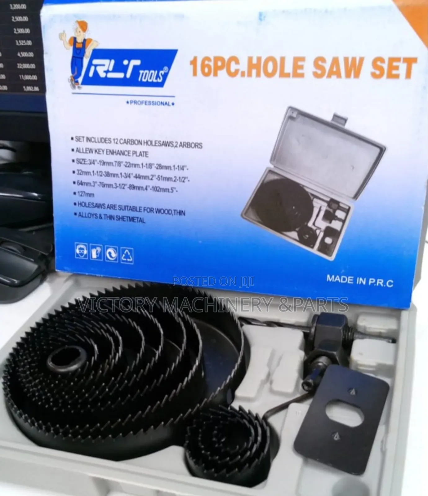 16pcs Hole Saw