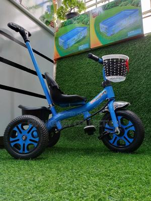 Kids Tricycle With Push Handle - main view