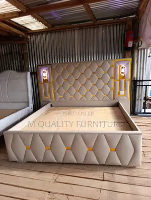 5 by 6 Board Bed With Lights