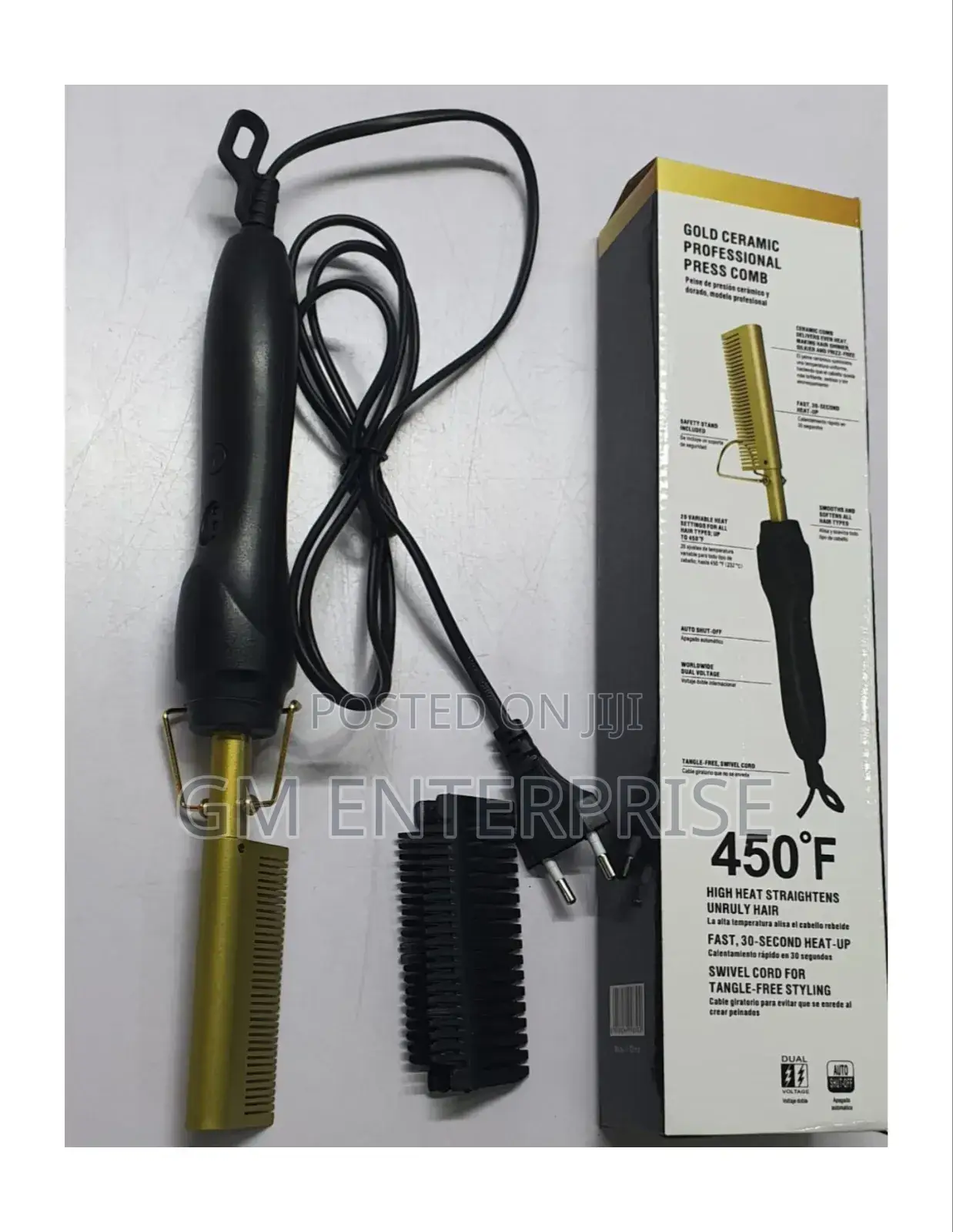 Electric Hot Comb;