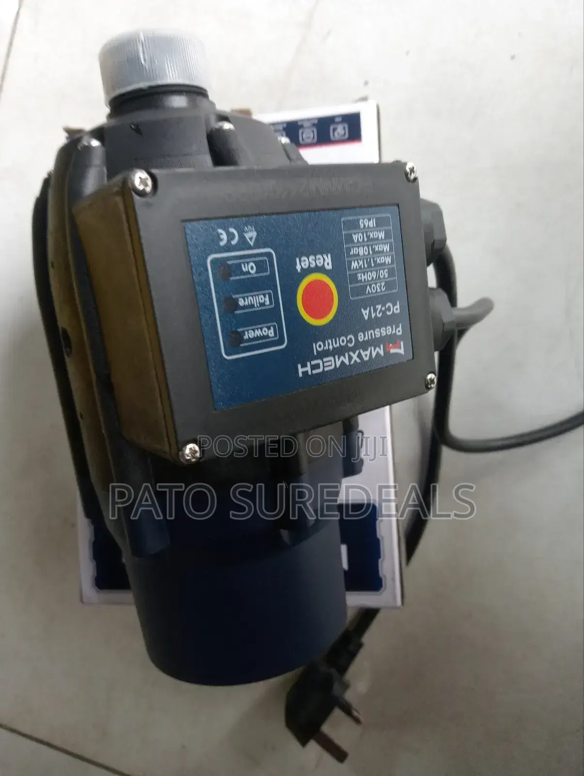 Best Quality Water Control Switch 1.1kw/Maxmech