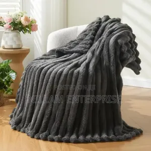 Winter Plain Throw Blanket