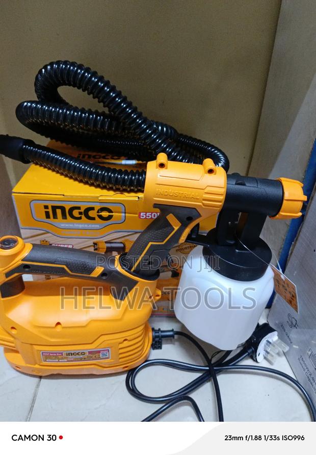 550 Watts HVLP Ingco Spray Gun - main view