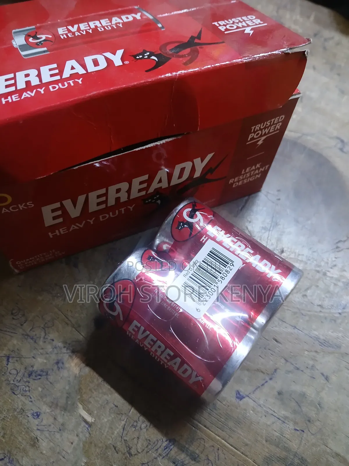 Everready Size D Battery